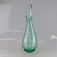 Stor grøn næbvaseVase i glas.Design Per Lütken 1954Producent HolmegaardEnkelte ...