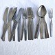 Hackmann, Finland, Stålbestik, 20 dele, 6 knive, 6 gafler, 7 sker, 1 frokostgaffel  *Pæn brugt ...