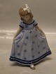 Sjælden version Måske prøvefigur 0084 Kgl. Mini Ballerina, blå polka dots14 cm (5021084) Version ...