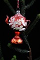 Old glass 
Christmas 
ornament / 
Christmas tree 
decoration from 
around 1930-40. 
(teapot) H:8 
cm.