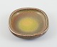 Royal Copenhagen keramikskål af Nils Thorsson.Solfatara glasur. Smuk skål af høj ...