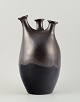 Fransk studiokeramiker. Unika vase i glaseret stentøj. Sen 1900tal. Stor modernistisk ...