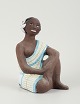 MARI SIMMULSON figur.Sjælden keramikfigur af halvnøgen Tahiti-kvinde. Upsala-Ekeby.ca. ...