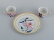 Porcelaine De 
Paris "Aurore 
Tropicale".
Limoges, 
France,