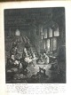 Carrington Bowles (1724-93):Den Velsignede Familie.Kobberstik på papir.Ikke så pæn ...
