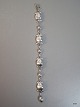 Georg Jensen 
Armbånd nr. 11  
925 S.  L: 19,5 
cm.