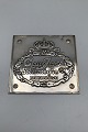 Georg Jensen Silverplated Dealer Plaquette