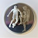 Greece. Silver 10 euro Olympics 2004. Football