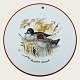 Mads Stage, 
Smørebrik / 
Platte, 
Hvinand, 16cm i 
diameter *Pæn 
stand*