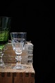 Gamle Chr. d.8 
snapsglas fra 
Holmegaard - 
Danmark.
H:9cm. 
Dia.:4cm. (6 
stk. haves.)