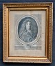 Portræt af 
Charles Le 
Brun, 
kobberstik, 17. 
årh. Frankrig.