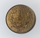 DVI. Frederik VII. 1 cent 1860. Nice well-kept coin.