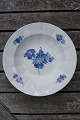 Blue Flower Angular Danish porcelain, small deep 
plates 21cm