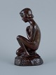 Borch for Just 
Andersen. Art 
Deco skulptur 
af ung nøgen 
kvinde.
I flot stand 
med mindre ...