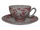 Bjorn Wiinblad 
Midsummer 
Nights Dream, 
red coffee cup 
and saucer.
Made at 
Nymolle ...