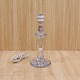 Transparent 
glas bordlampe
Model Astoria
Producent 
Holmegaard
Højde 37 cm 
Diameter 15 cm