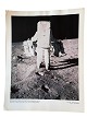 Originalt NASA 
farveoffsetfotografi 
fra Apollo 
11-missionen af 
astronaut Edwin 
Aldrin, der 
bærer ...