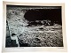 Originalt NASA farveoffsetfotografi fra Apollo 11 månelandingen i juli 1969. På billedet ses et ...