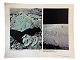 Originalt NASA farveoffsetfotografi fra Apollo 12 månelandingen i november 1969. På billedet ses ...