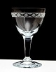 Ejby glas, 
Holmegaard 
glasværk 
1937-1990, 
designer Jacob 
Bang.
Hvidvin (klar 
kumme). Højde 
12 ...