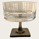 Rosenthal glas, 
Berlin, 
Champagneskål, 
Klar med 
røgfarvet fod, 
9,5cm høj, 9cm 
i diameter, 
Design ...