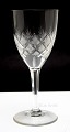 Lyngby 
glasværk, Antik 
glas med antik 
slibning og 
slebet stilk.
Rødvin, høj. 
Højde ca. 18 
cm. ...