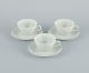Friedl 
Holzer-
Kjellberg 
(1905-1993) for 
Arabia. Three 
sets of Arabia 
mocha cups and 
saucers in ...