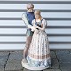 Kgl. figur i 
porcelæn af 
Ridderen og 
Jomfruen no 
3171
Design Holger 
Christensen
Producent ...