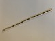 Bracelet in 14 
carat gold and 
white gold
Stamped 585
Length 18.3 cm 
approx
Width 3.99 mm 
...