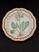 Royal 
Copenhagen 
Flora Danica 
plate 20/3574 
29 cm. with 
pierced edge 1. 
sorting subject 
no. 528383