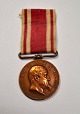 Medalje i kobber for deltagelsen i krigen 1848 - 1850, Danmark. Frederik VII. Med ...