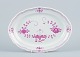 Meissen, 
Tyskland, Pink 
Indian, ovalt 
fad.