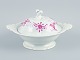 Meissen, 
Tyskland, Pink 
Indian, rund 
lågterrin.