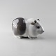 Kongelig 
porcelænsfigur 
no 4652
Producent 
Royal 
Copenhagen
Figur af 
porcelæn i grå 
og ...