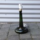 Lampe Fleur i grønt glasProducent HolmegaardLampe i glas med lang slank hals og rund ...