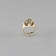 Ring med 
bjergkrystal i 
14 karat guld 
størrelse 53
Design Th. 
Skat-Rørdam
Rund krystal i 
...