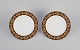 Versage for 
Rosenthal, to 
Barocco 
porcelænstallerkner.
