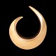 Hans Hansen; 
Broche af 14 
kt. guld #105. 
Mål 4,8 cm x 
4,1 cm. 
Hans Hansen 
design ...