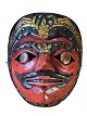 Indonesisk Wayang Topeng teater-maske / 
danse-maske fra Java eller Bali, senere del af det 
20. århundrede.