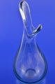 Holmegaard glas værk, Per Lütken. Duckling næbvase Akvablå næbvase, højde 26 cm. Hel pæn stand. ...