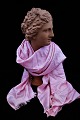 Lækkert rosa farvet vintage Chanel tørklæde i uld og silke.Måler: 72x190cm. Er i rigtig fin stand.