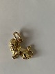 Lion pendant in 
#14 carat gold
Stamp: 585
Goldsmith: 
unknown
Height 15.57 
mm approx
Width ...