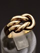 14 karat guld knude ring størrelse 54 fra juveler B Hertz stemplet BH 585 Denmark emne nr. 532225