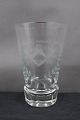 Frimurerglas,
Ølglas 
dekoreret med 
slebne 
symboler, på 
...