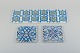 Aluminia og 
Royal 
Copenhagen, 
Tenera fajance. 
Otte kakler.
Ca. 
1960/70'erne
Første ...