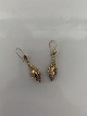 Earrings in #14 
carat gold
Stamped 585
Height 40.80 
mm 
Width 10.50 mm 

Nice and well 
...