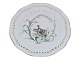 White Flora Danica
Luncheon plate decorated with geese from 1840-1893