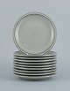 Jens Harald 
Quistgaard for 
Bing & 
Grøndahl, 
Colombia, ti 
kagetallerkner.
Modelnummer 
306.
Ca. ...