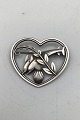 Georg Jensen 
Sterling Sølv 
Broche No. 312 
Måler 4.2 cm x 
3.7 cm (1.65 
inch x 1.45 
inch) Vægt ...