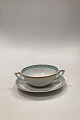 Royal Copenhagen Dybbøl bouillon cup and saucer No 9571. Measurements Cup: 12.7 cm / 5 inch. ...